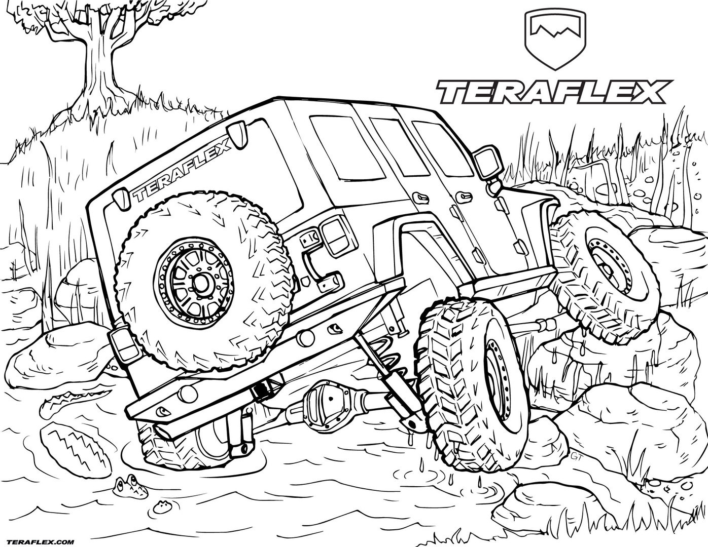 Jeep Coloring Pages
 25 Jeep Coloring Pages Printable