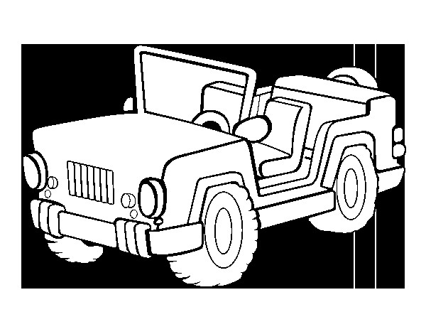 Jeep Coloring Pages
 Jeep coloring page coloringcrew