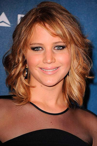 Jennifer Lawrence Bob Hairstyle
 Lovely Long Bob Hairstyles Inspired By Celebrities – The