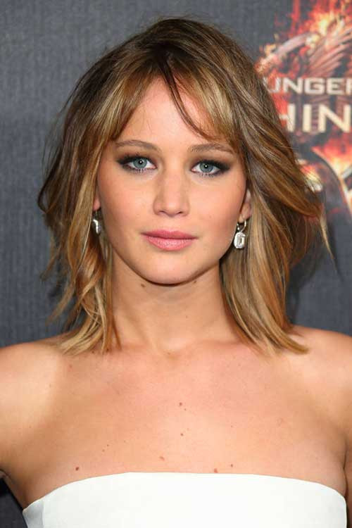 Jennifer Lawrence Bob Hairstyle
 Celebrities With Short Hair