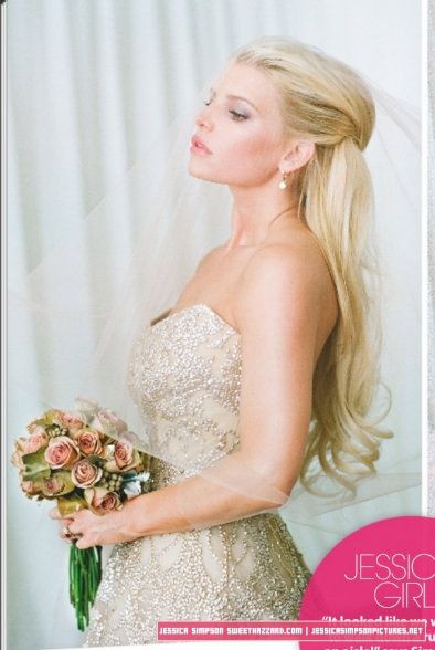 Jessica Simpson Wedding Hairstyle
 1366 best Jessica Simpson images on Pinterest