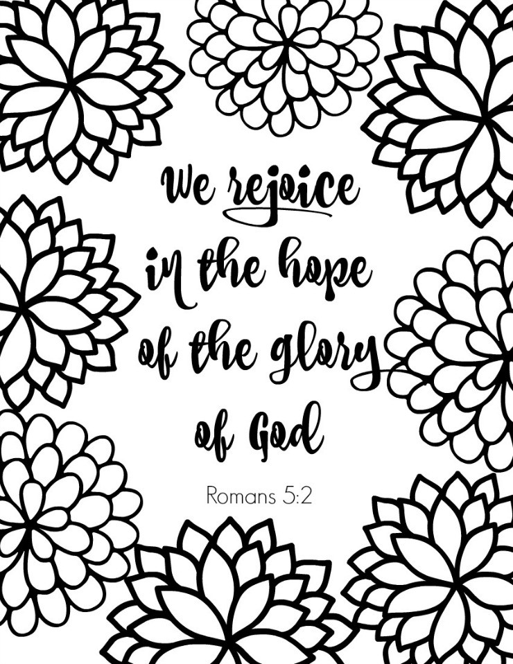 Jesus Bible Verses Coloring Pages For Teens
 Free Printable Scripture Verse Coloring Pages What Mommy