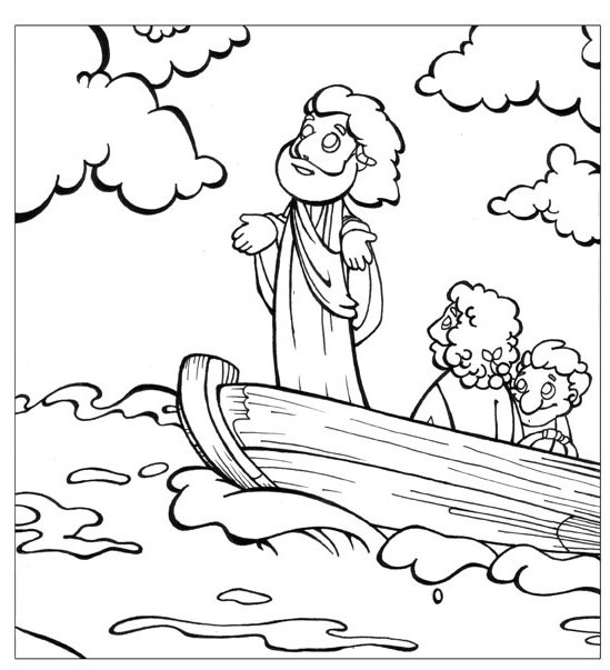 20 Best Jesus Calms The Storm Preschool Coloring Sheets - Best 