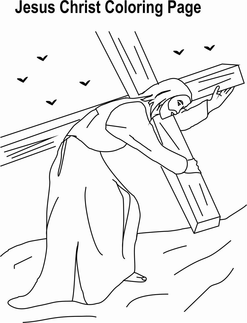 Jesus Christ Coloring Pages
 jesus color sheets