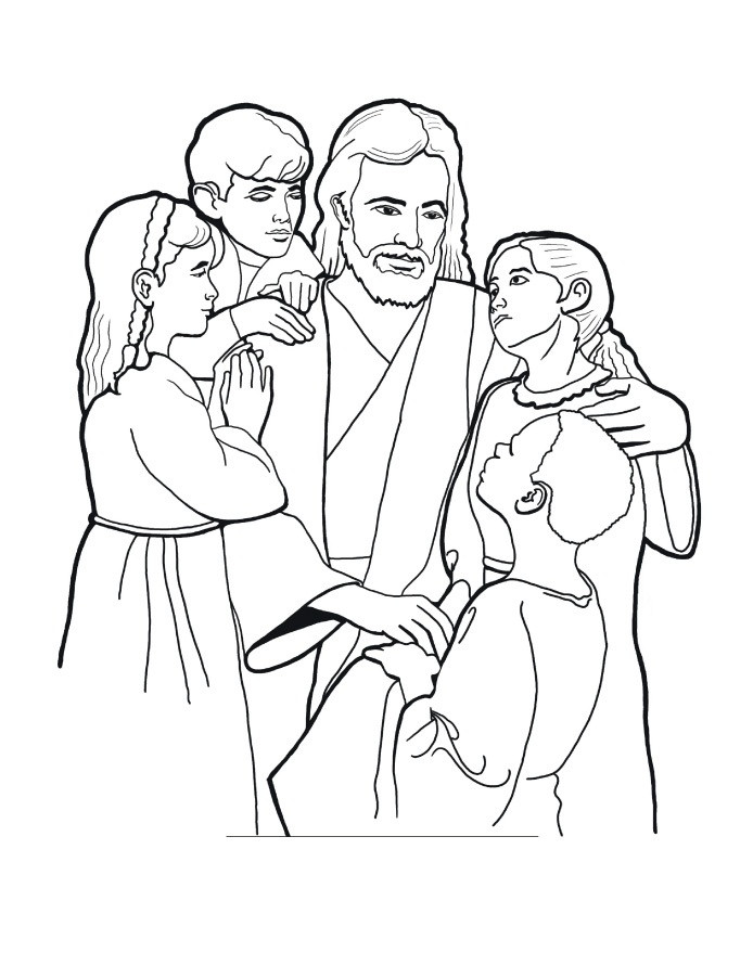 Jesus Christ Coloring Pages
 Free Printable Jesus Coloring Pages For Kids