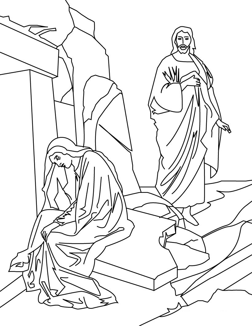 Jesus Christ Coloring Pages
 Free Printable Jesus Coloring Pages For Kids