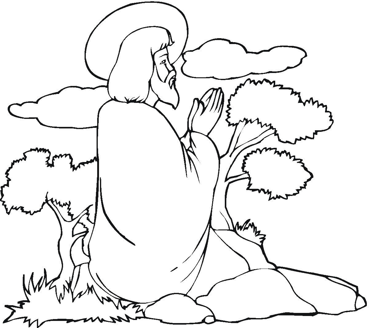 Jesus Christ Coloring Pages
 Free Printable Jesus Coloring Pages For Kids