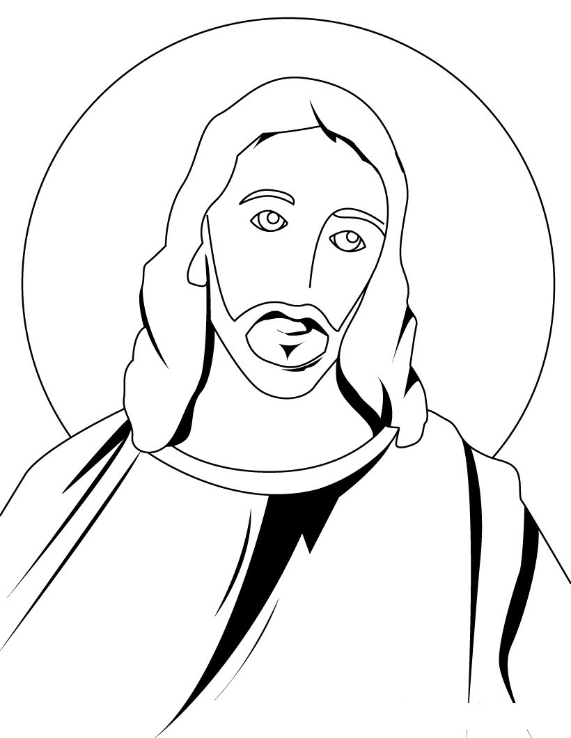 Jesus Christ Coloring Pages
 Free Printable Jesus Coloring Pages For Kids