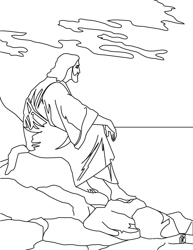 Jesus Coloring Book
 Free Printable Jesus Coloring Pages For Kids