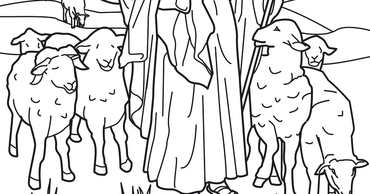 Jesus The Good Shepherd Coloring Pages
 jesus the good shepherd coloring pages