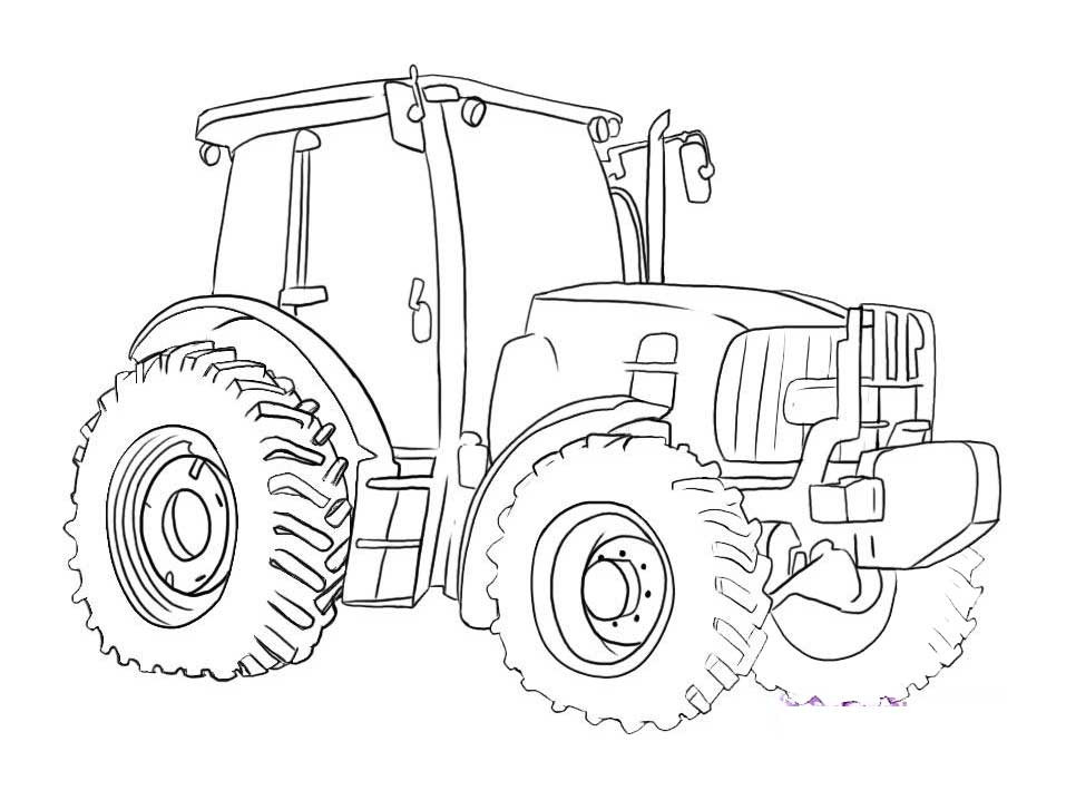 John Deer Coloring Pages
 25 Best Tractor Coloring Pages To Print