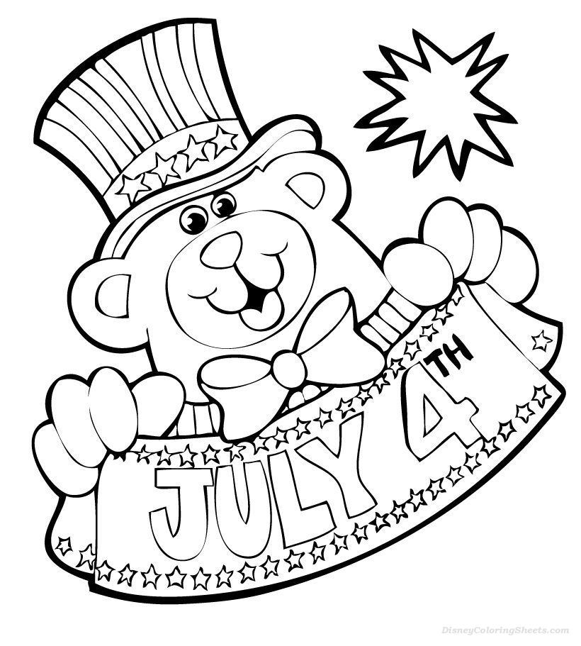 July 4Th Coloring Pages
 4th July Coloring Pages And Activities
