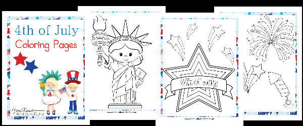 July 4Th Coloring Sheets For Kids Png
 4th of July Coloring Pages Patriotic Unit Study