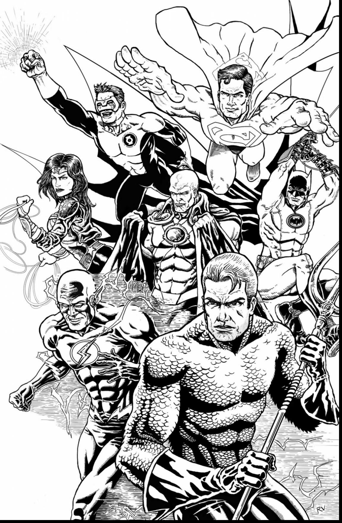 Justice League Coloring Book Pages
 Justice League Coloring Pages coloringsuite