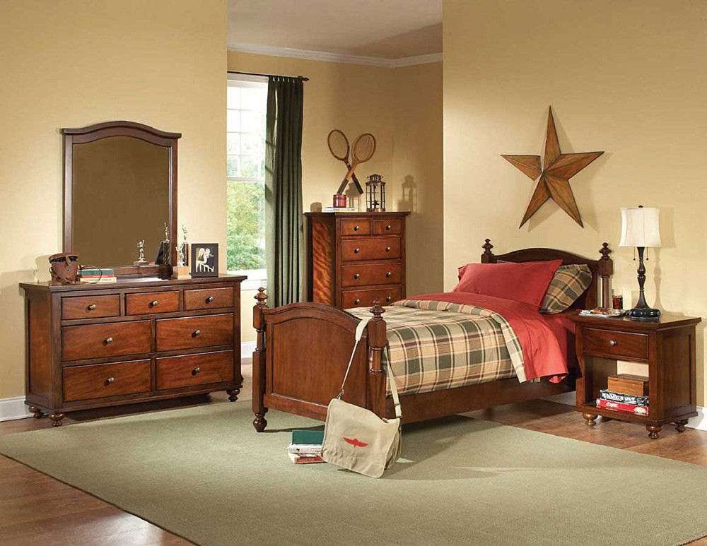 Best ideas about Kid Bedroom Sets
. Save or Pin Brown Cherry Kids bedroom Set HE422 Now.