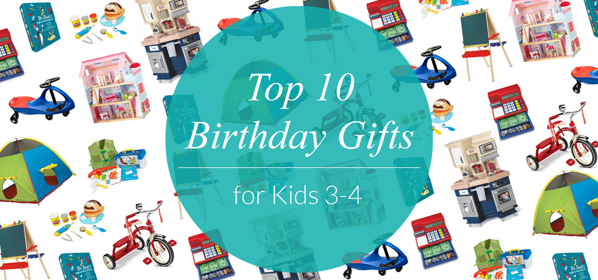Kids Birthday Gift Ideas
 Top 10 Birthday Gifts for Kids Ages 3 4 Evite