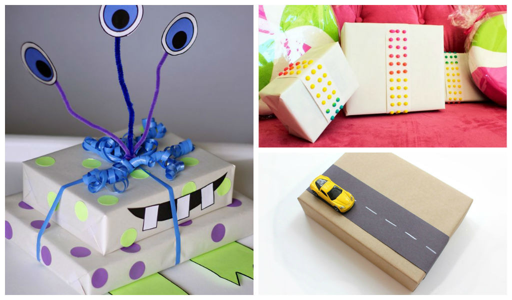 Kids Birthday Gift Ideas
 25 Cute DIY Gift Wrapping Ideas for Kids