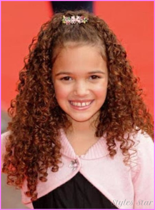 Kids Curly Haircuts
 Haircuts for girls with really curly hair StylesStar