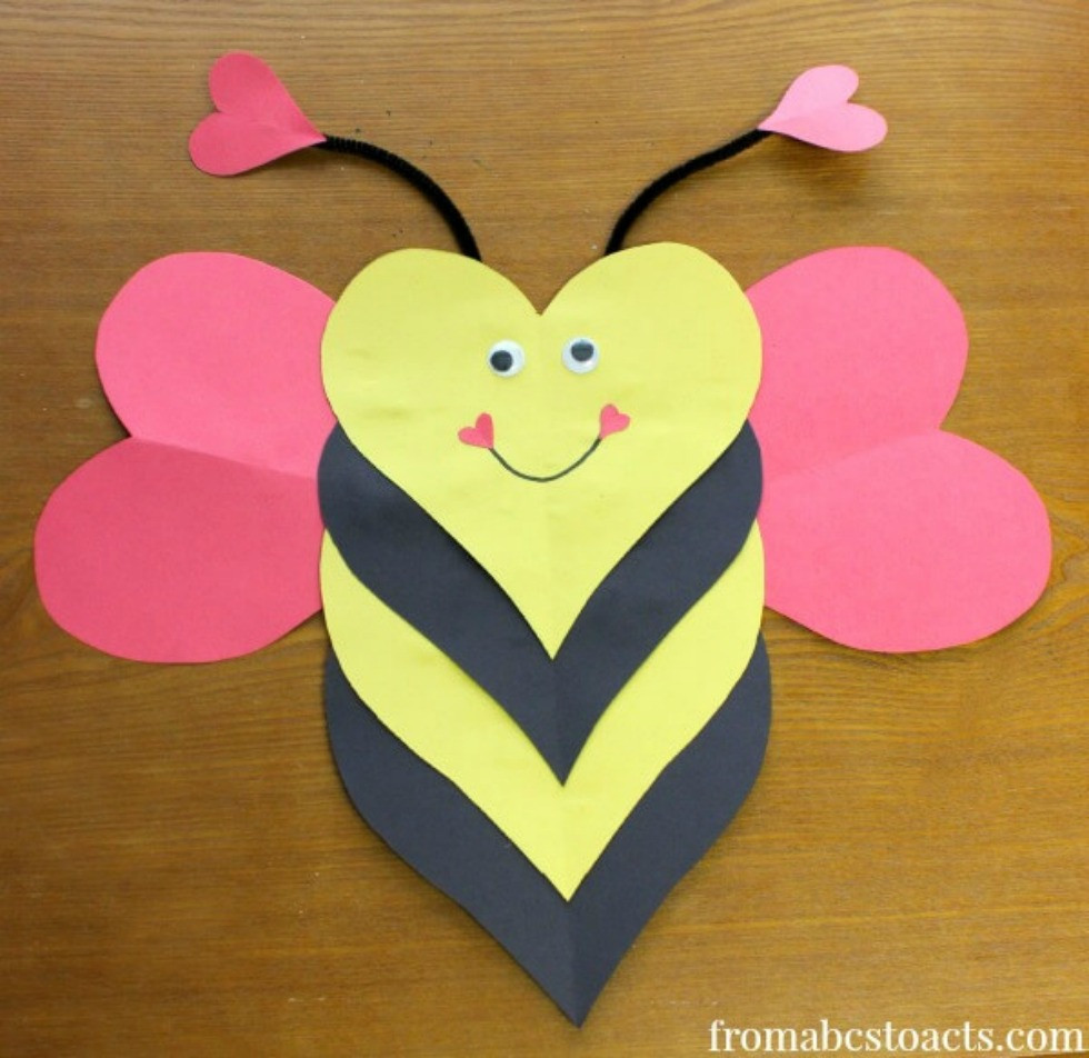 Kids Easy Crafts
 Valentine s Day Kid Crafts Kid Crafts Valentine s Day