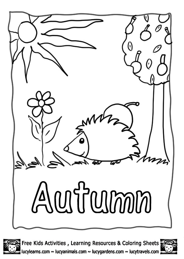 Best ideas about Kids Free Coloring Sheets For Autumn
. Save or Pin Fall coloring pages Now.