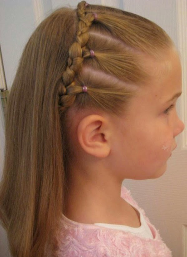 Kids Girl Hairstyle
 StyleVia School Kids Hairstyles Trends 2014