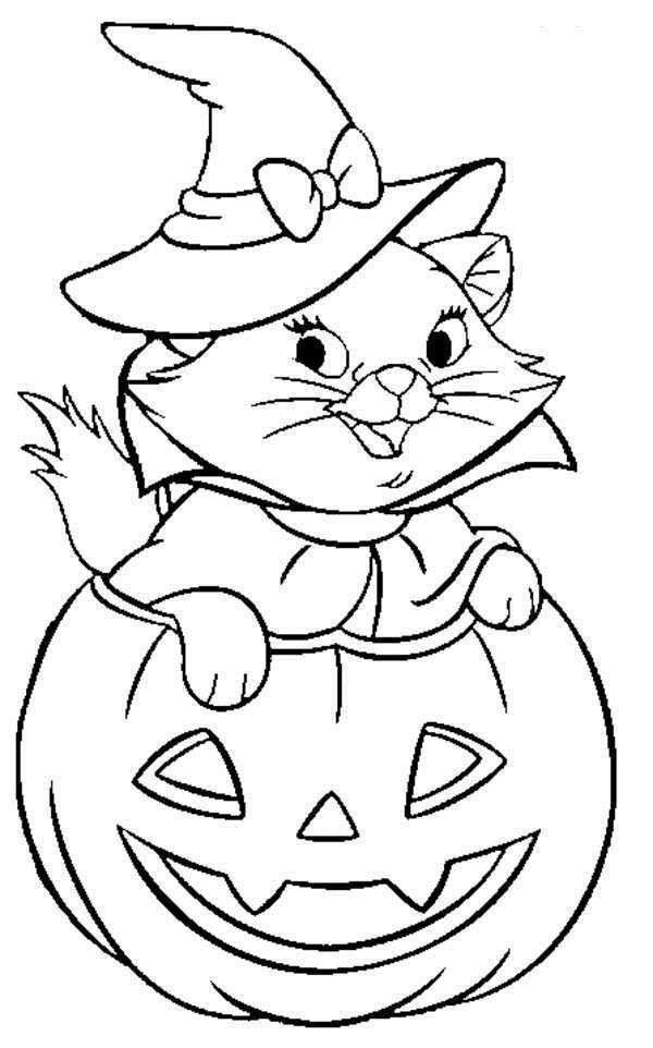 Kids Halloween Coloring Pages
 Disney Halloween Coloring Sheet for Kids Picture 33