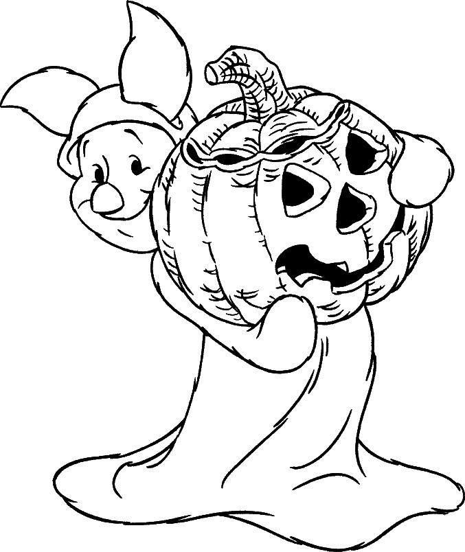 Kids Halloween Coloring Pages
 24 Free Printable Halloween Coloring Pages for Kids
