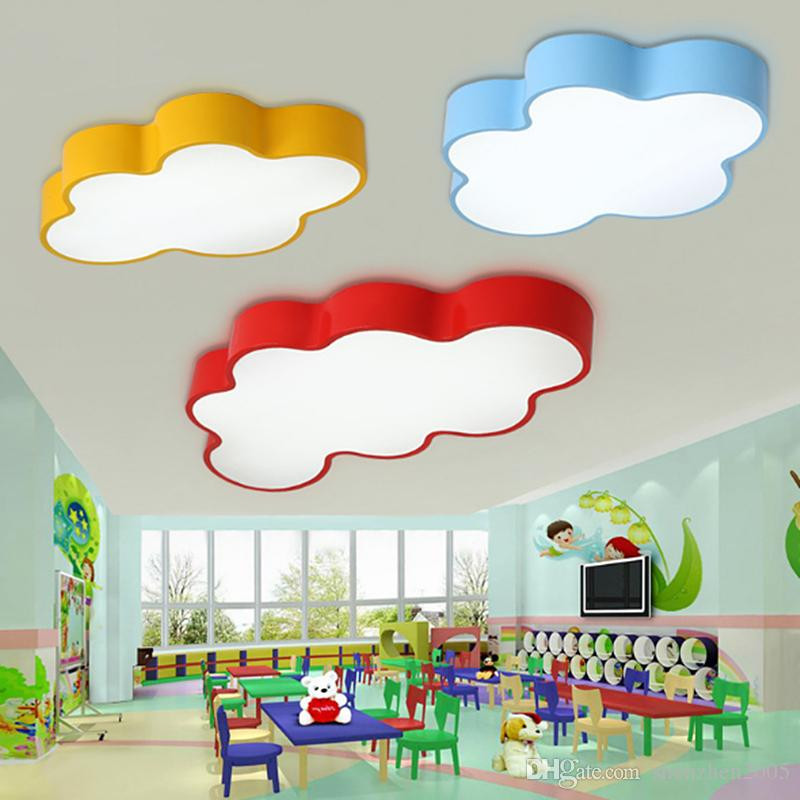 Best ideas about Kids Room Light Fixture
. Save or Pin Led Cloud Kids Room Lighting Children Ceiling Lamp Baby Now.