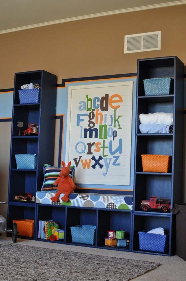 Best ideas about Kids Room Organization Ideas
. Save or Pin 28 Genius Ideas and Hacks to Organize Your Childs Room Now.