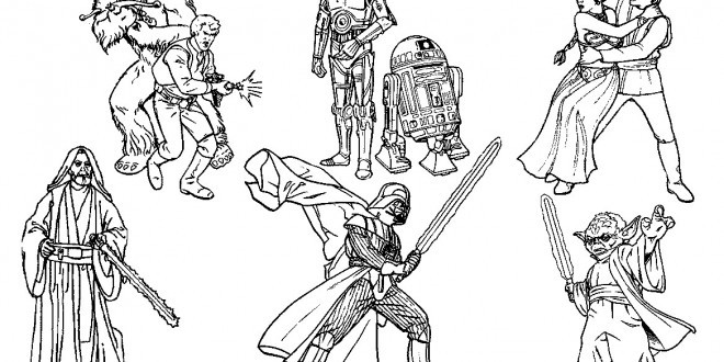 Kids Star Wars Coloring Sheets For Boys
 Lego Star Wars coloring pages