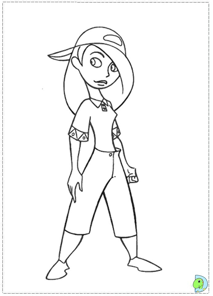 Kim Possible Coloring Pages
 Kim Possible Coloring Bing images