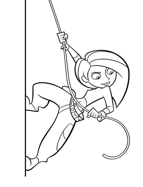 Kim Possible Coloring Pages
 Kim Possible Coloring Pages