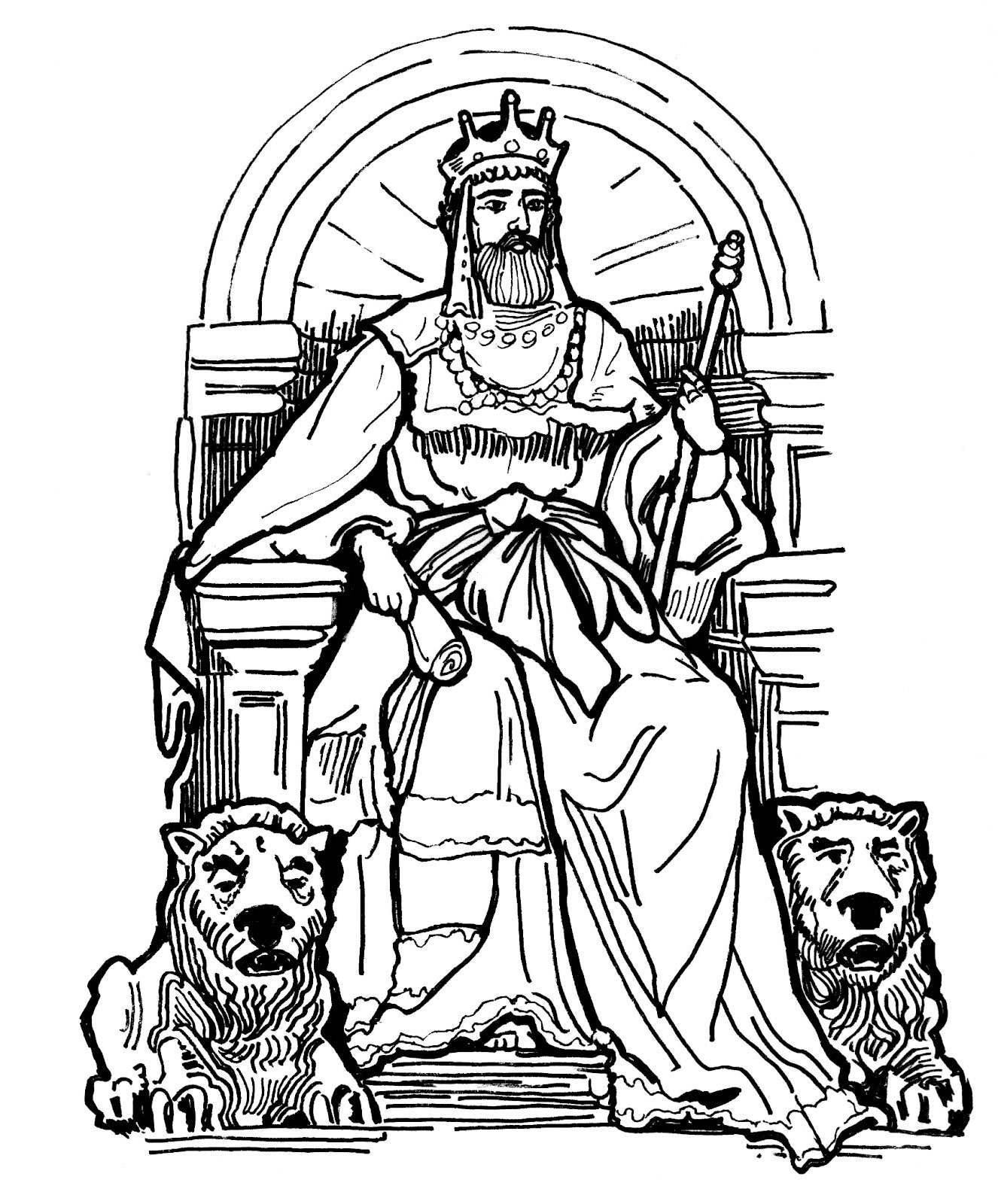 King David Coloring Pages
 Free Christian Coloring Pages for Kids Children and