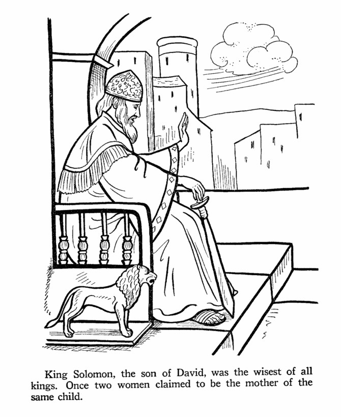 King David Coloring Pages
 King Saul And David In The Cave Coloring Page Coloring Home