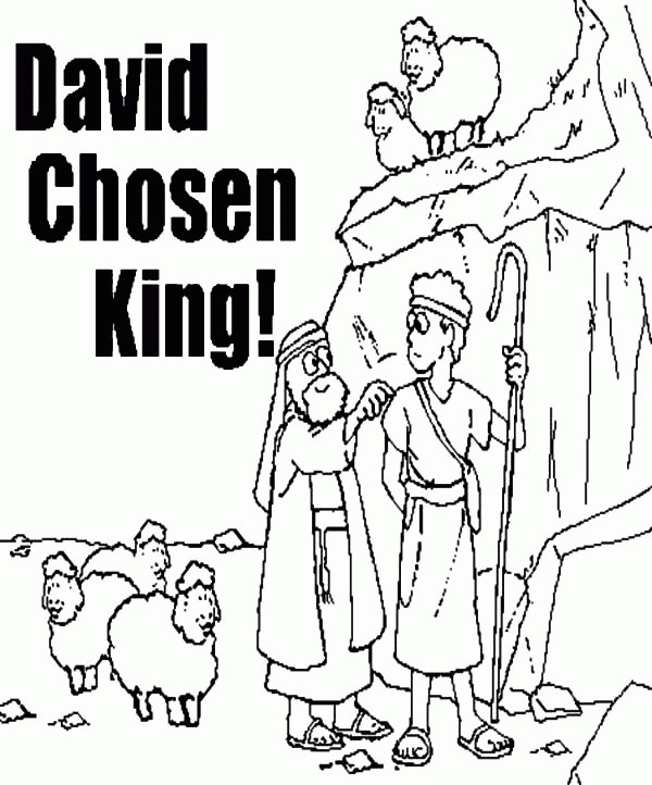 King David Coloring Pages
 Absalom Coloring Pages Coloring Home