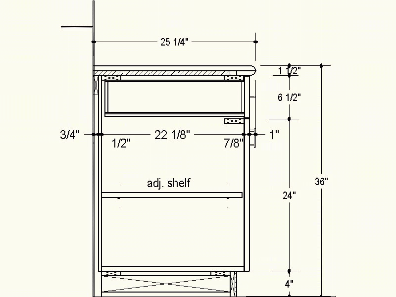 Best ideas about Kitchen Cabinet Depth
. Save or Pin Standard Kitchen Cabinet Dimensions House Furniture Now.