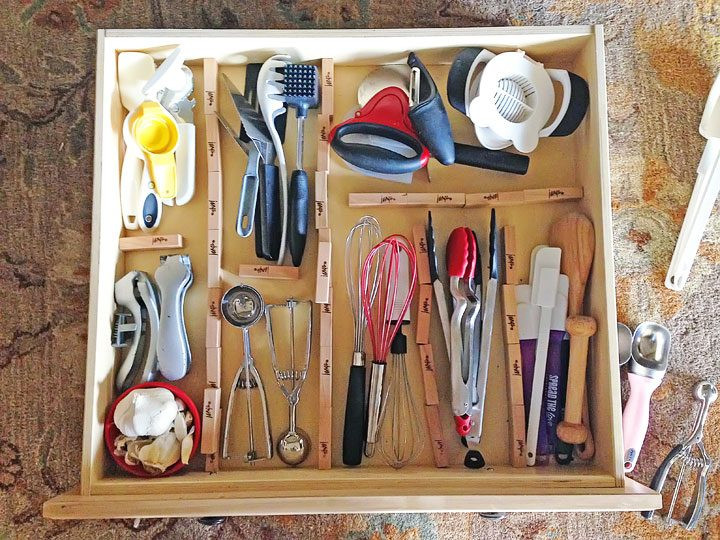 Kitchen Drawer Organizer DIY
 custom wood diy kitchen utensil drawer organizer cheap 03
