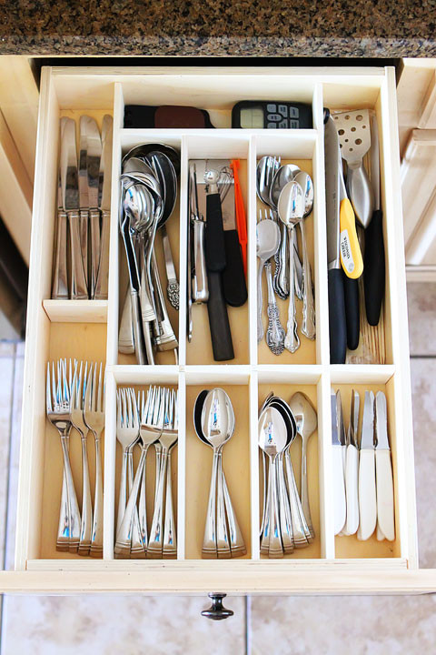 Kitchen Drawer Organizer DIY
 DIY Kitchen Utensil Drawer Organizer — Easy and Cheap