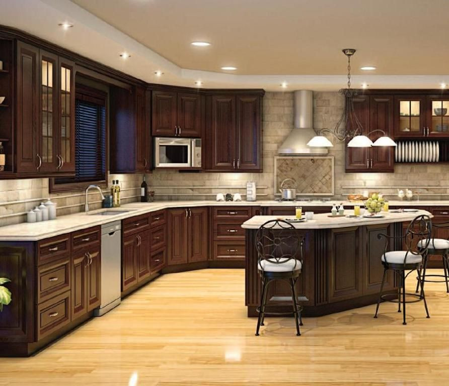 Best ideas about Kitchen Ideas With Brown Cabinets
. Save or Pin 10X10 Kitchen Designs Home Depot Now.