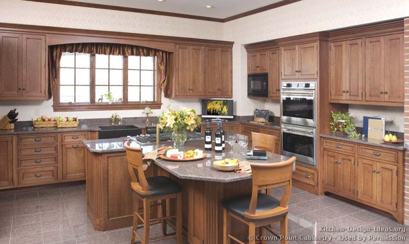 Best ideas about Kitchen Ideas With Brown Cabinets
. Save or Pin Country Kitchen Design and Decorating Ideas Now.