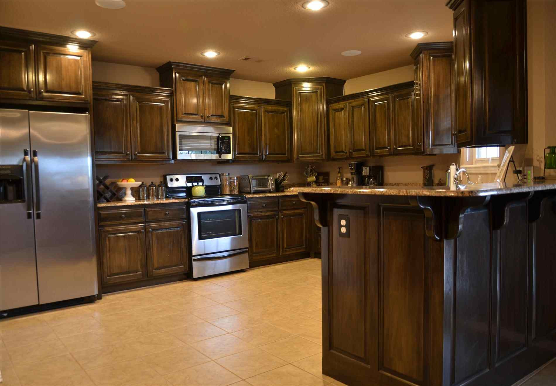 Best ideas about Kitchen Ideas With Brown Cabinets
. Save or Pin dark brown shaker kitchen cabinets Now.