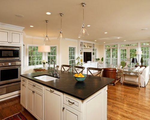 Best ideas about Kitchen Open To Family Room
. Save or Pin Open Kitchen And Family Room Ideas Remodel and Now.