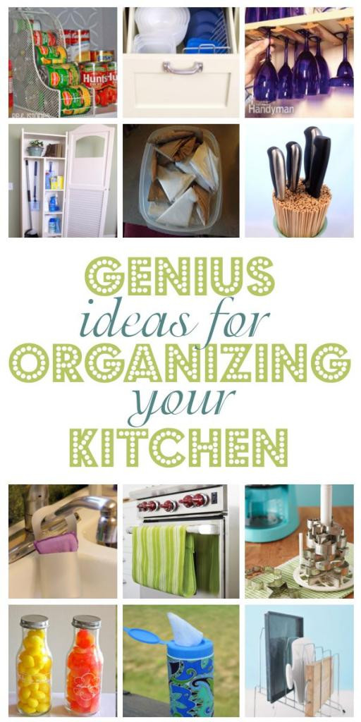 Best ideas about Kitchen Organization Diy
. Save or Pin Genius Ideas For Organizing Your Kitchen Now.