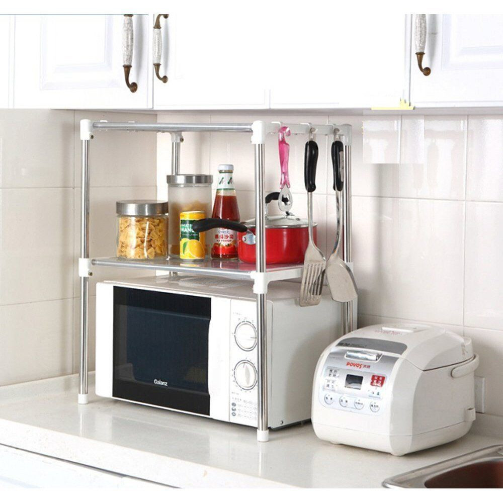 Best ideas about Kitchen Organizer Rack
. Save or Pin Multifunction Microwave Oven Stainless Steel Shelf Kitchen Now.