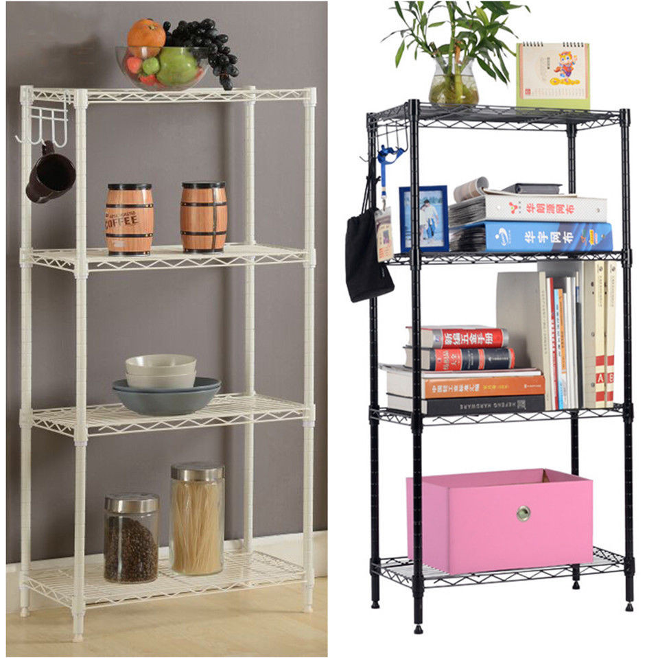 Best ideas about Kitchen Organizer Rack
. Save or Pin 4 Tier Storage Rack Organizer Home Kitchen Shelving Steel Now.