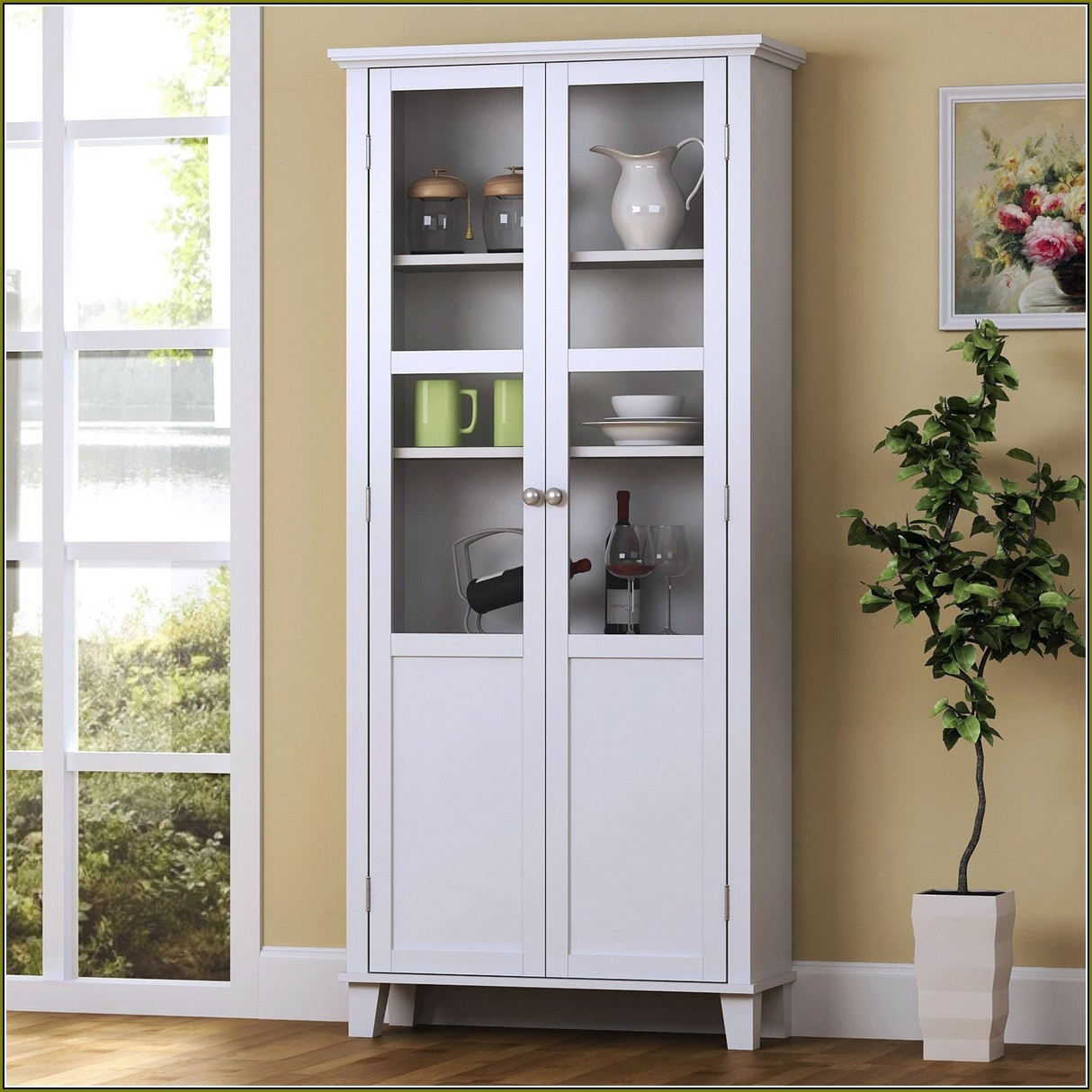 Best ideas about Kitchen Storage Cabinets With Doors
. Save or Pin Kitchen Storage With Glass Doors Now.