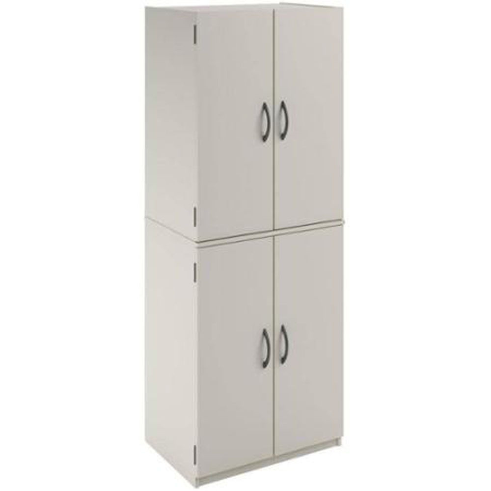 Best ideas about Kitchen Storage Cabinets With Doors
. Save or Pin Kitchen Pantry Storage Cabinet White 4 Door & Shelves Wood Now.