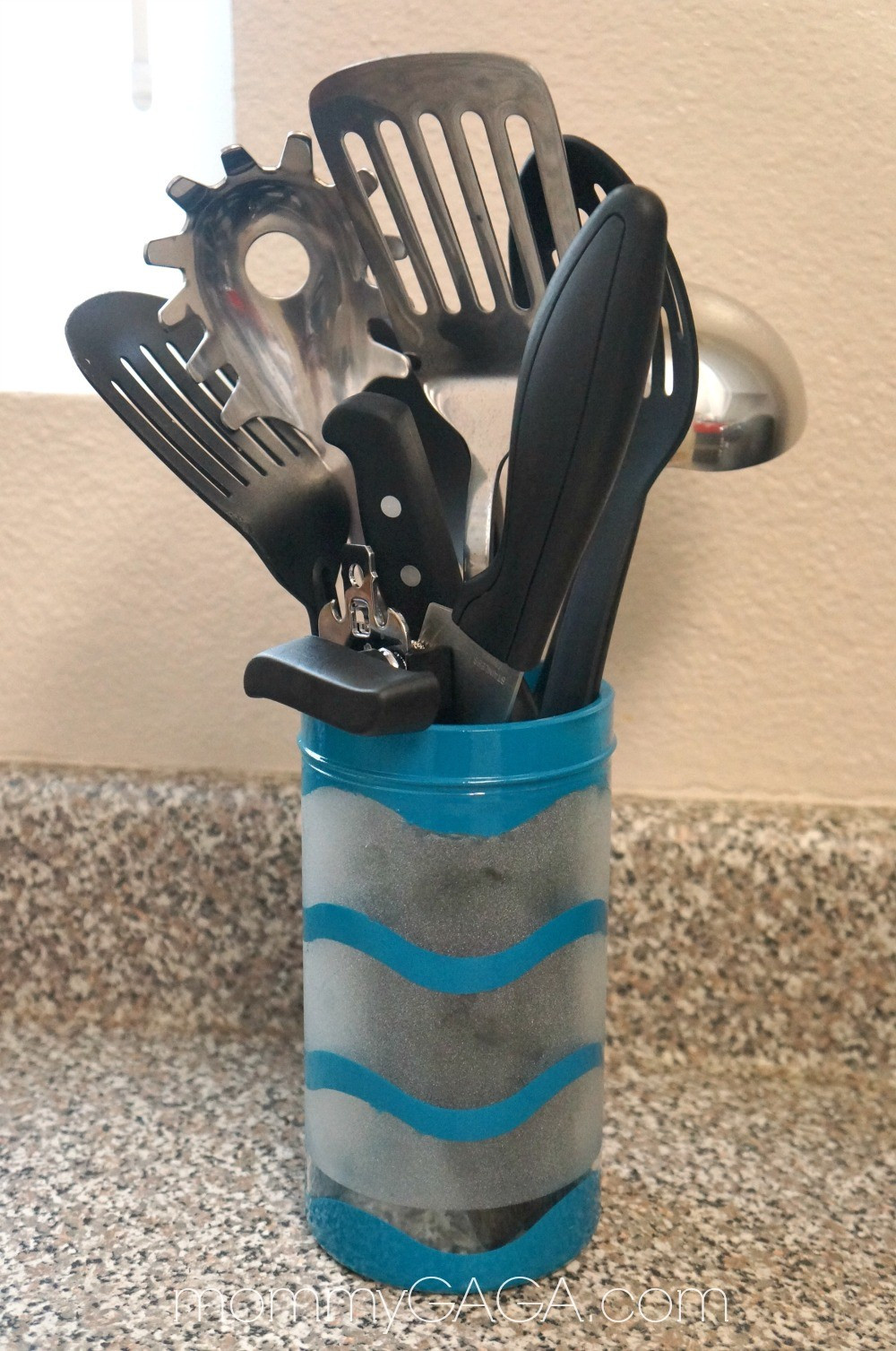 Best ideas about Kitchen Utensil Organizer
. Save or Pin A Colorful Space DIY Custom Kitchen Utensil Holder Now.