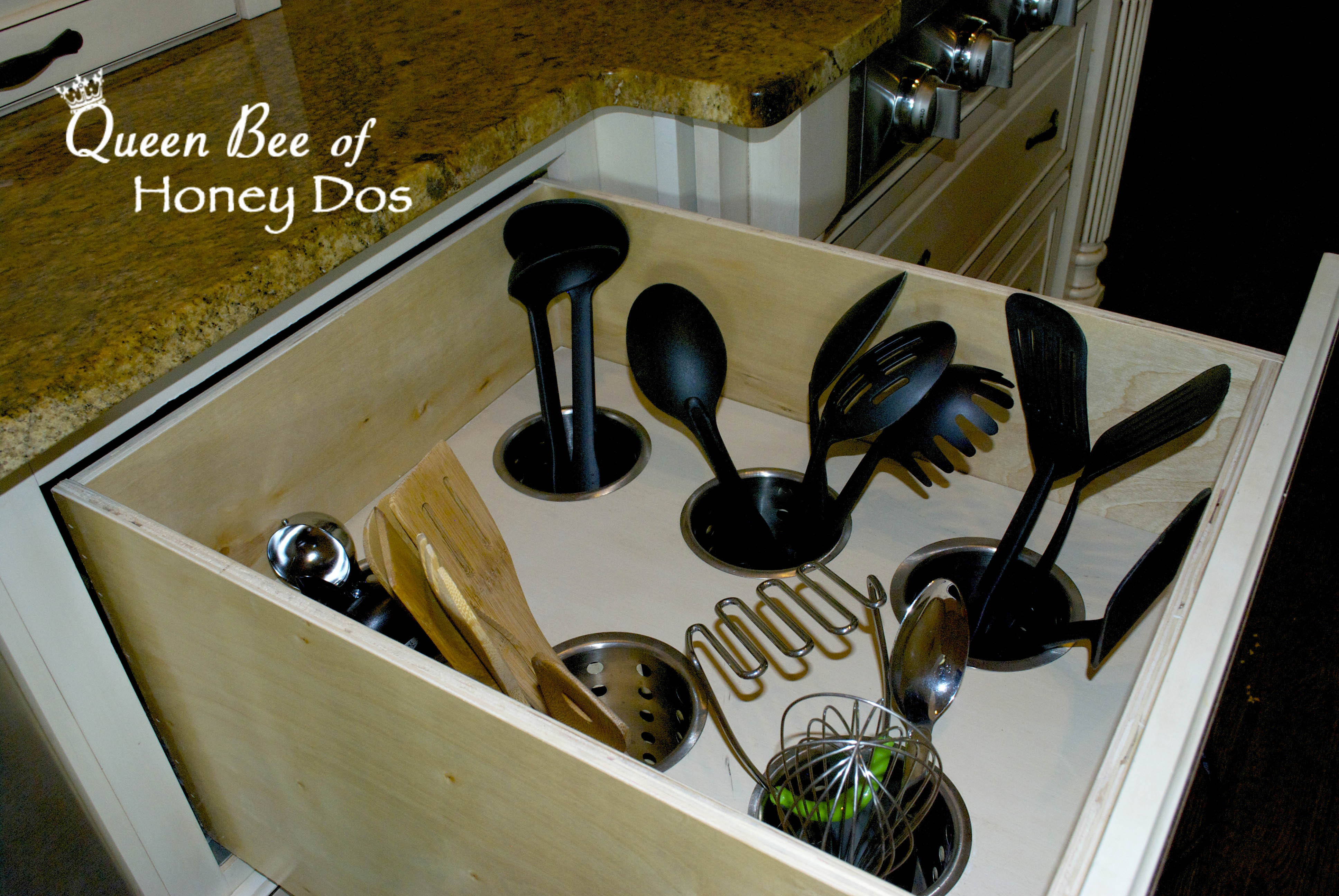 Best ideas about Kitchen Utensil Organizer
. Save or Pin Deep Drawer Utensil Organizer • Queen Bee of Honey Dos Now.