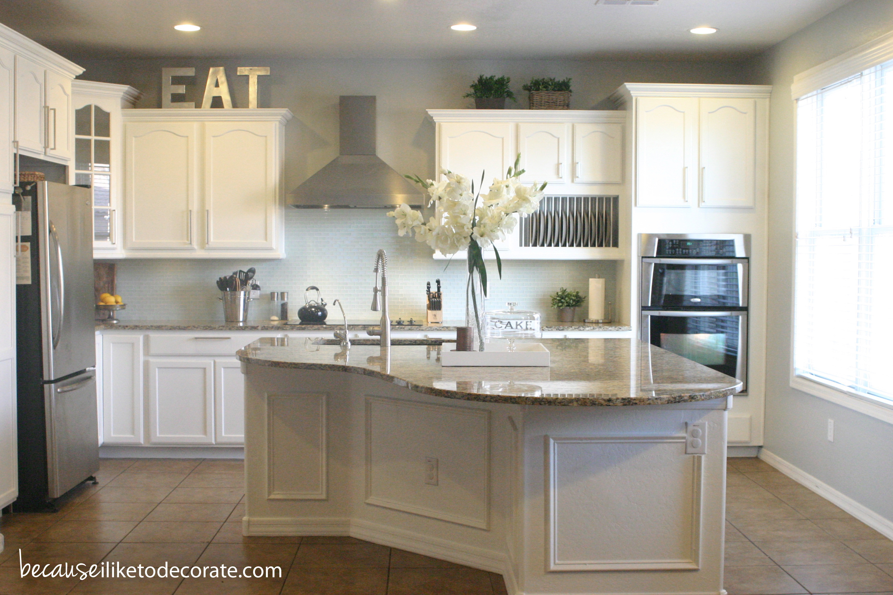 Best ideas about Kitchen Wall Paint Colors
. Save or Pin Kitchen Makeover 1 1 Painting the Cabinets Because I Now.